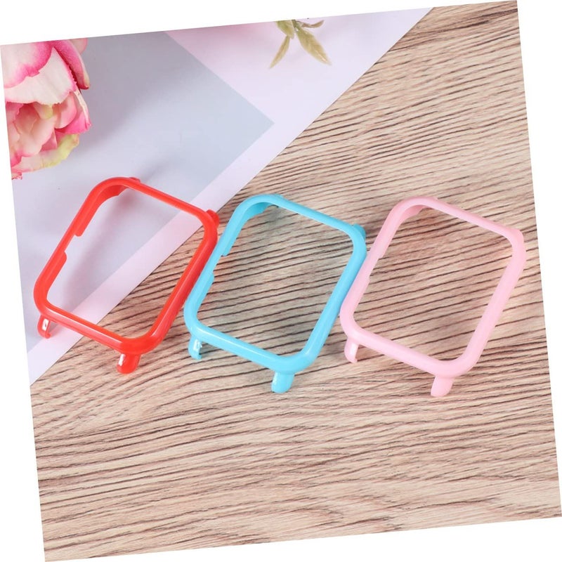 3 Pack TPU Watch Case Cover Scratch Protective Frame Easy Installation - Image 3
