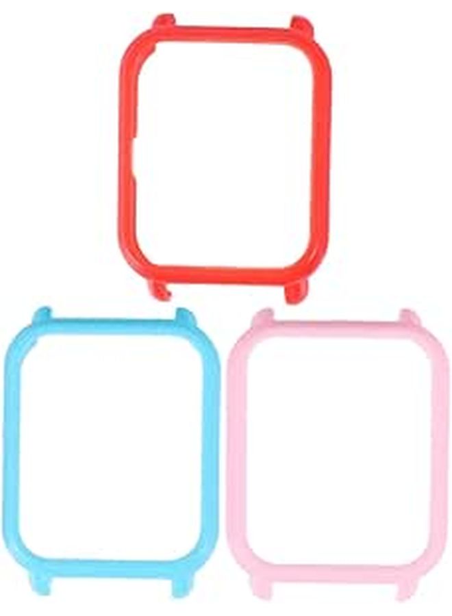 3 Pack TPU Watch Case Cover Scratch Protective Frame Easy Installation - Image 1