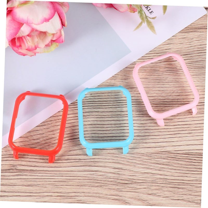 3 Pack TPU Watch Case Cover Scratch Protective Frame Easy Installation - Image 5