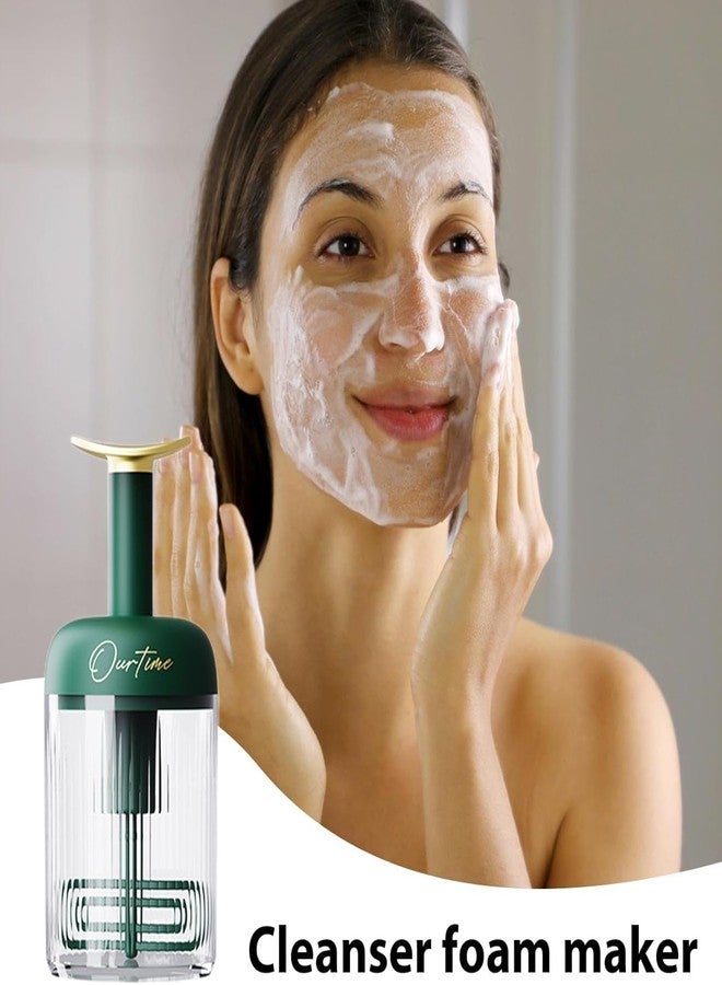 Mixen Foam Maker for Face Wash | Facial Cleanser Cleanser Foam Maker - Portable Safe Skin Care Facial Cleansing Tool for Women Travel Household, Marshmallow Whip Maker - Image 2