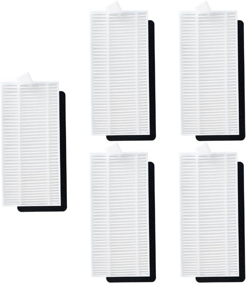 Replacement Filter Kit for Liectroux G7 Vacuum Cleaner, for AENO RC4S and EVOLUTION AIRO, 5-Pack Accessory Set, Plastic + Filter Paper, Black + White - Image 4