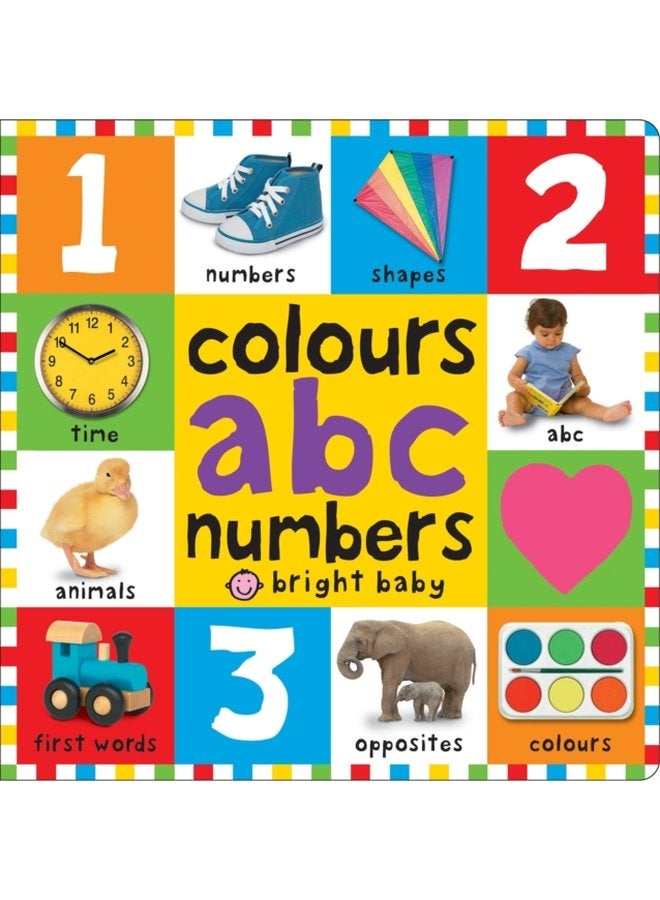 Colours ABC Numbers - Hardback