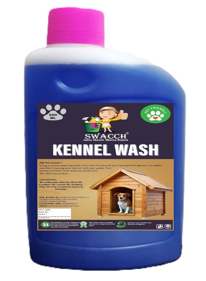 swacch Kennel Wash (500ml) Lavender I Pet Stain & Odour Remover I Pet Floor Cleaner Liquid I Dog and Cat Friendly - Image 1
