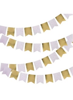 Hootyballoo Gold Foiled Flag Bunting 10m 