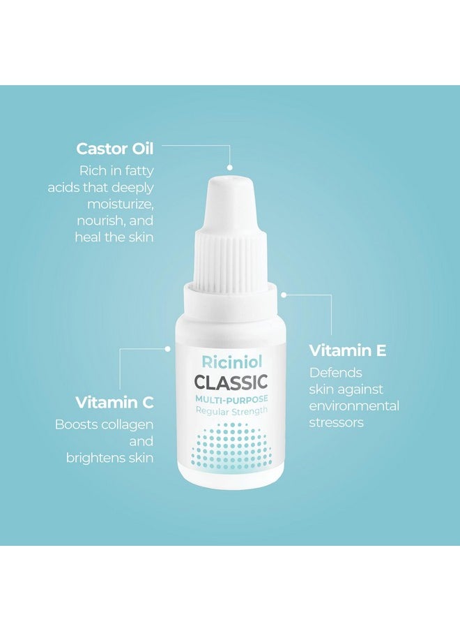 Riciniol - Classicmultipurpose Castor Oil For Body Face And Hair Bioadvanced Castor Oil Ointment With Vitamin C & E Pure & Natural Hypoallergenic Skincare And Hair Care (30 Mlpack Of 1) - Image 1