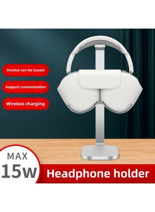 Product Wireless Charging Earphone Stand Headset Stand Headset Aluminum Metal Stand Airpods Max-Color:Ordinary Silver White Model - pzsku/ZC26C4F3A97D958A77D07Z/45/_/1741853873/fca44511-9e1d-45d4-b2a3-98c2b7c01de4