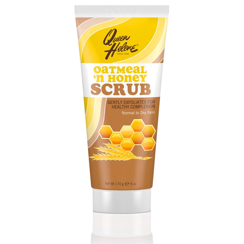 Queen Helene Para Laboratories Queen Helene Gentle Facial Scrub, Oatmeal & Honey, 6 Ounce - Image 1