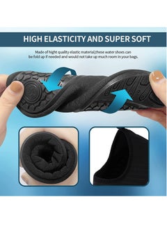 VUCATIN Water Shoes for Men Women Quick-Dry Aqua Socks Slip-on Beach Shoes Swimming Shoes Barefoot Yoga Socks for Sport Beach Swim Surf Yoga Exercise (C)  - Image 3