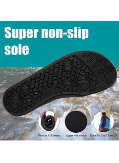 VUCATIN Water Shoes for Men Women Quick-Dry Aqua Socks Slip-on Beach Shoes Swimming Shoes Barefoot Yoga Socks for Sport Beach Swim Surf Yoga Exercise (C)  - Image 5