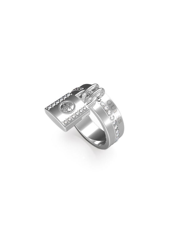 4G Dangling Padlock Ring