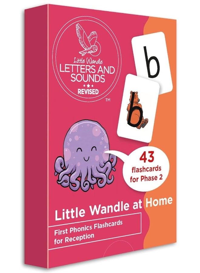 Little Wandle at Home First Phonics Flashcards for Reception - Image 1