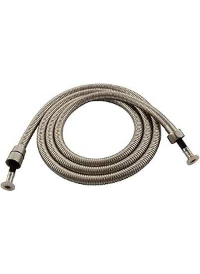 Generic Bathroom Shower Shapes And Colors As Per Picture - Water Saving Shower Head With Stainless Steel Body With 4 Jet Modes Fits Shower Hose And Bracket (1.75M Nickel Hose) 