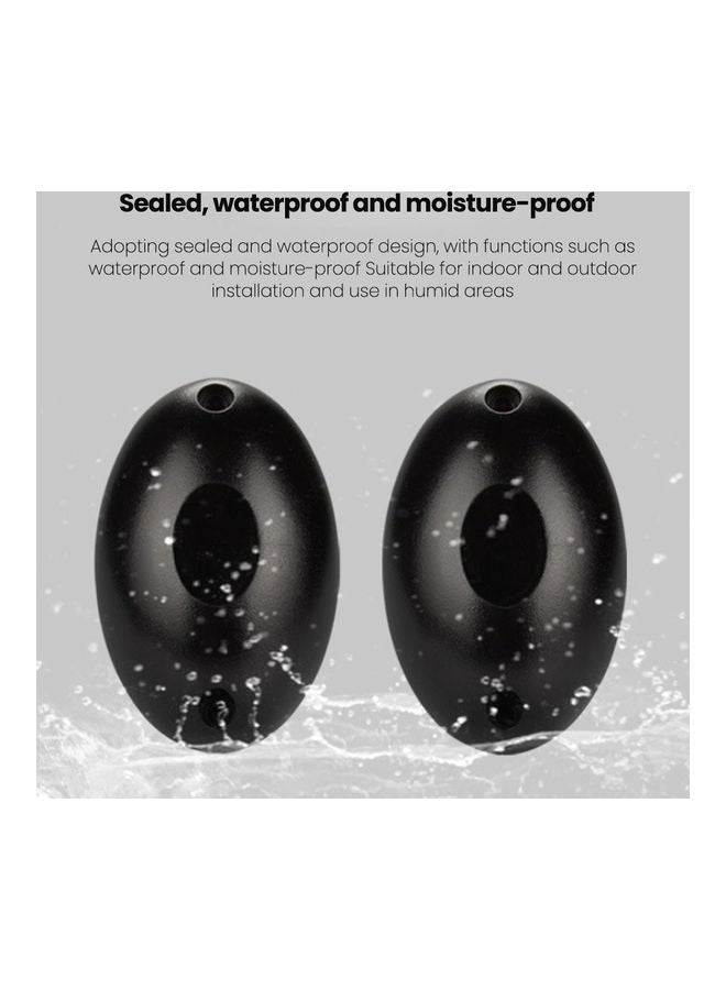 NIBEMINENT Single Infrared Beam Sensors Black - Image 3