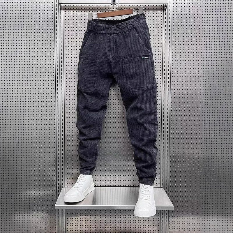 Unisex Classic Denim Jeans Loose Fit Daily Outdoor Wear - Image 4