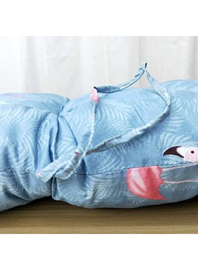 Moro Moro Sun Lounger Cushion Pads Replacement With Non-Slip Straps Garden Patio Thick Chair Recliner Relaxer Pad-175X48X6Cm - Image 4