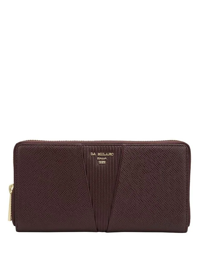 Genuine Leather Red Ladies Wallet