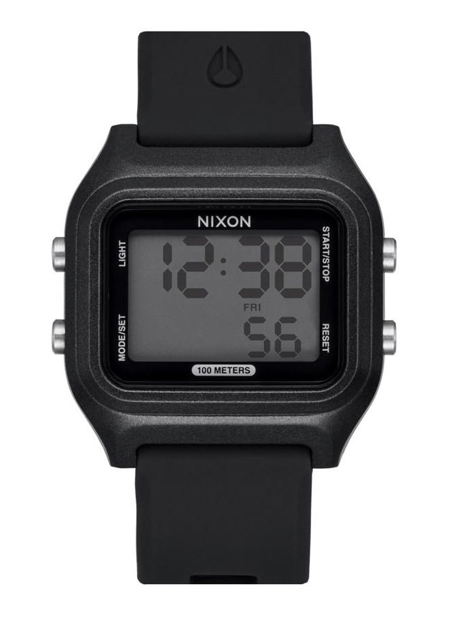 NIXON Ripper A1399 - Silver/Purple - 100m Water Resistant Men's Digital Sport Watch (36.5mm Face, 20mm Silicone Band) - Made with Recycled Ocean Plastics - Image 2
