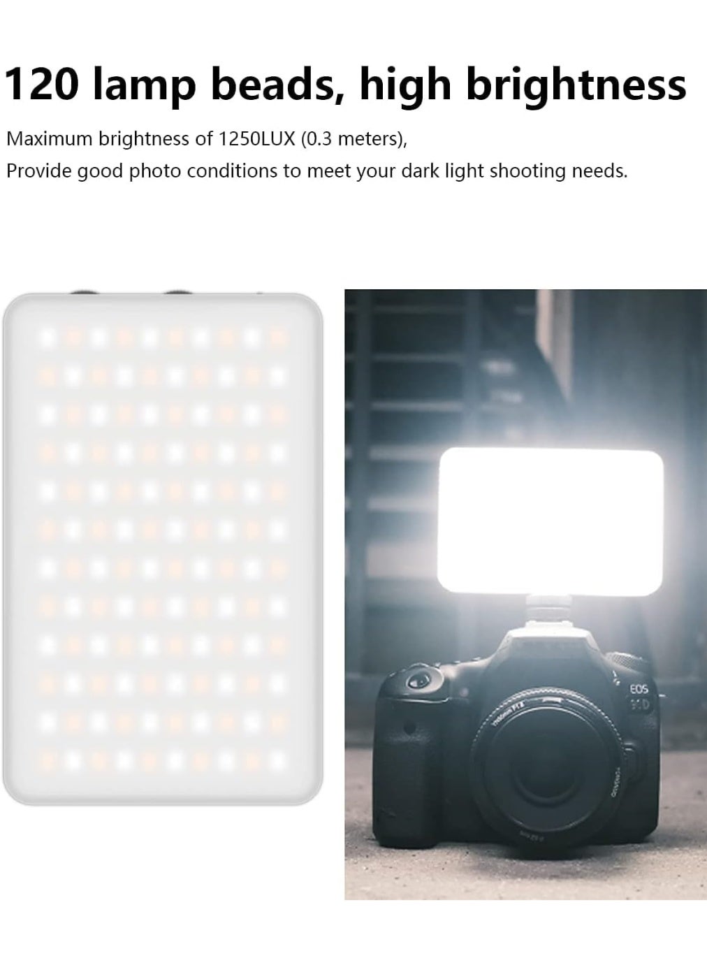 vl120 Vl120 Rgb Led Video Light 2500-9000k ZC26D6A7E603F1D31D2DAZ