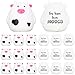 Cholemy 25 Set Moo Cows Mini Cute Rubber Cow Graduation Car Gift Bulk You Have Been Mooed Funny for Game Figurines Car Interior Accessories Gift for SUV Women Men - Image 2