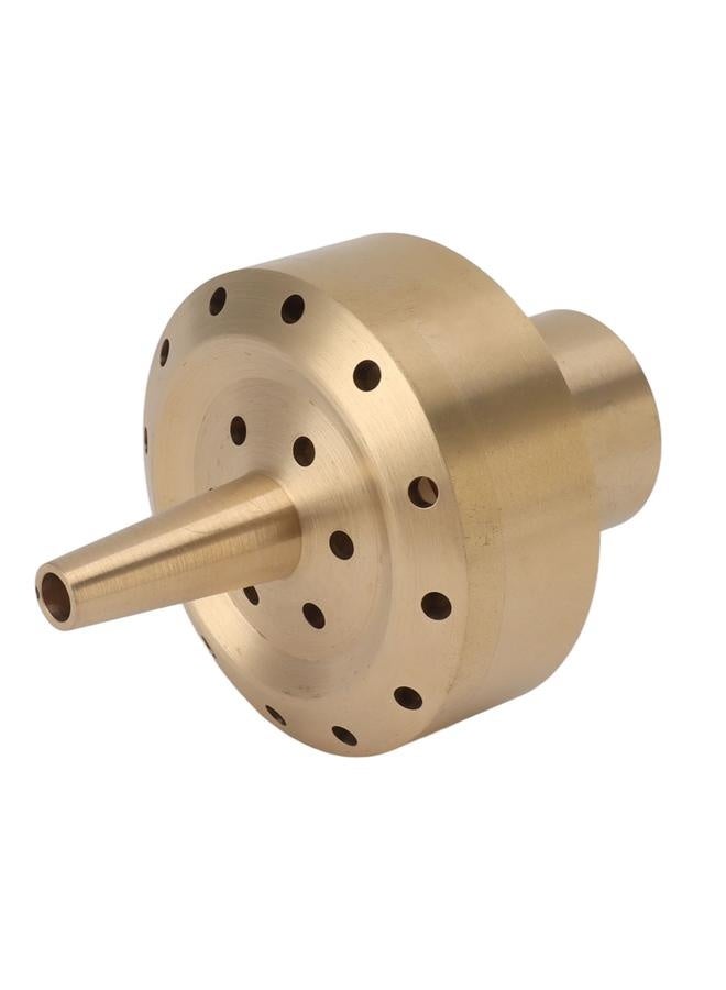 NIBEMINENT Water Fountain Nozzle Brass Fountain Nozzle Column Sprinkler Spray Head for Garden Pond Bring Beautiful Visual Effects G1in  - Image 2