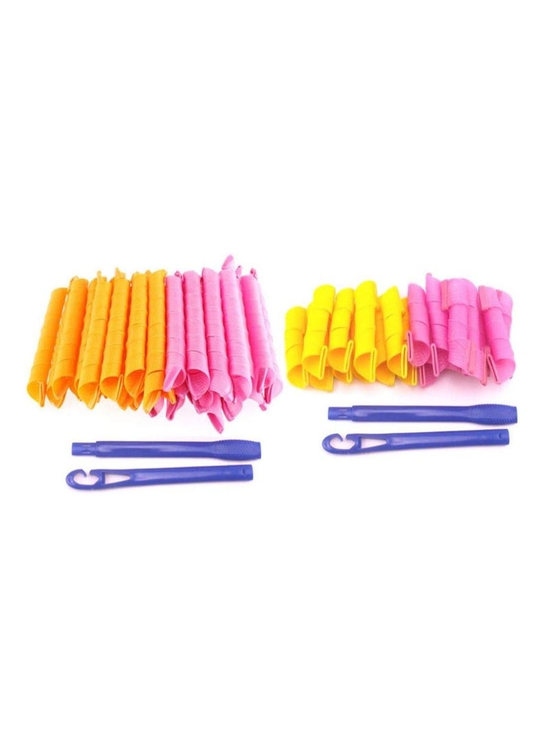 BLOOMING TIME 38 pcs/Magic hair curler rollers hairstyle styling tools 2 size large and small - Image 1