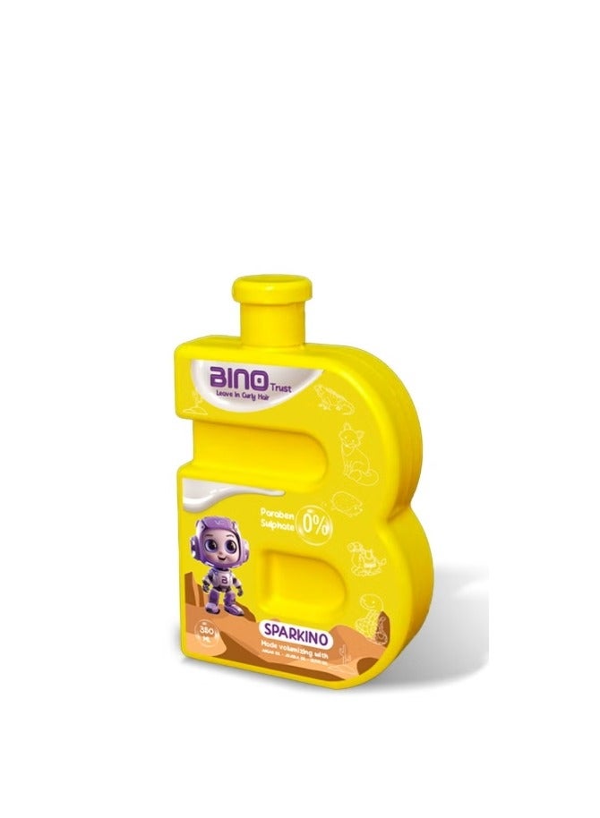 بينو كريم ليف إن للشعر الكيرلي بترطيب فائق سباريكينو 350 مل