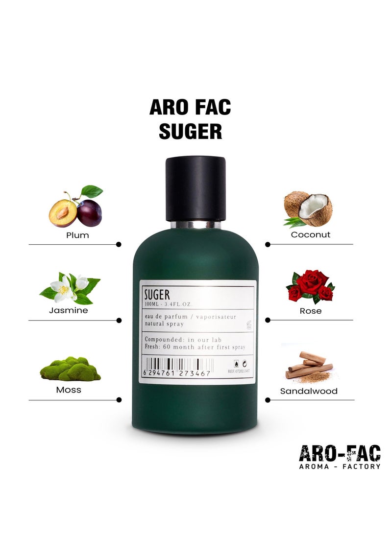 AMD Perfumes Aro Fac Suger By AMD Perfumes Men and Women Fragrance EDP 100ml - Image 4