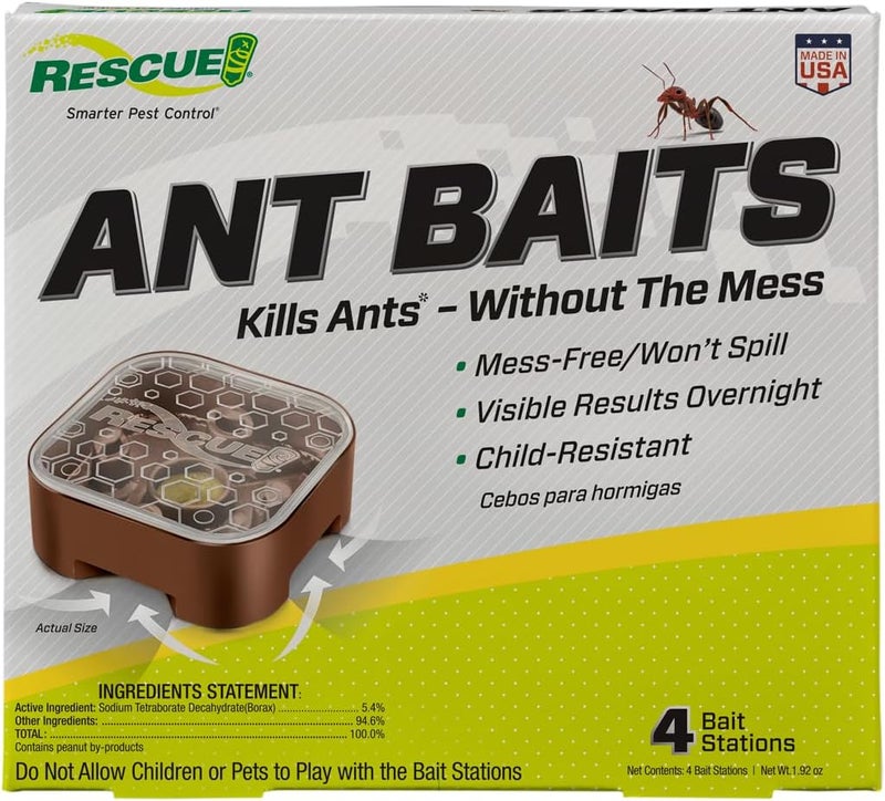 RESCUE! Ant Baits - 4 Bait Stations - Image 1