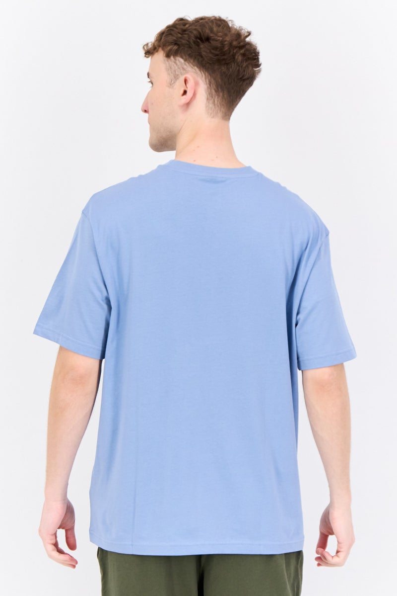 PUMA Men Relaxed Fit Short Sleeve Outdoor T-Shirts, Steel Blue - Image 2