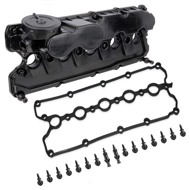 07K103469L مجموعة غطاء صمام المحرك بديل لسيارات 2005-2014 VW جتّا، بيتر، غولف، باسات، رابيت 25L 264907 917064 07K103469D 07K103469F كومانها