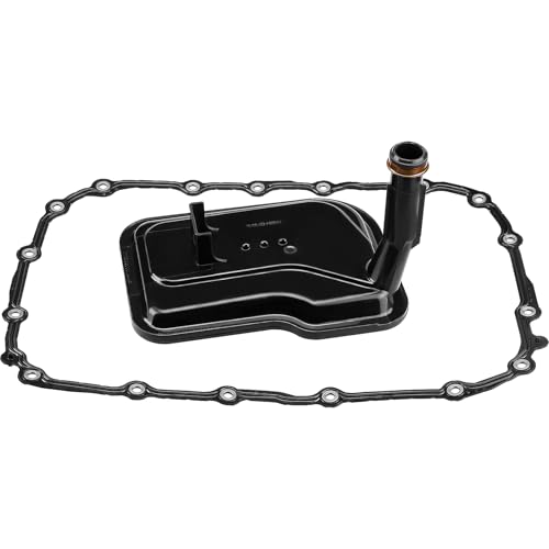 LOCOPOW 6L80 24236933 24224871 Transmission Filter For Cadillac STS/XLR/Escalade Chevy Silverado 1500 Avalanche/Camaro/Suburban/Tahoe/Corvette GMC Sierra 1500 Yukon XL TF209 with Oil Pan Gasket - Image 1