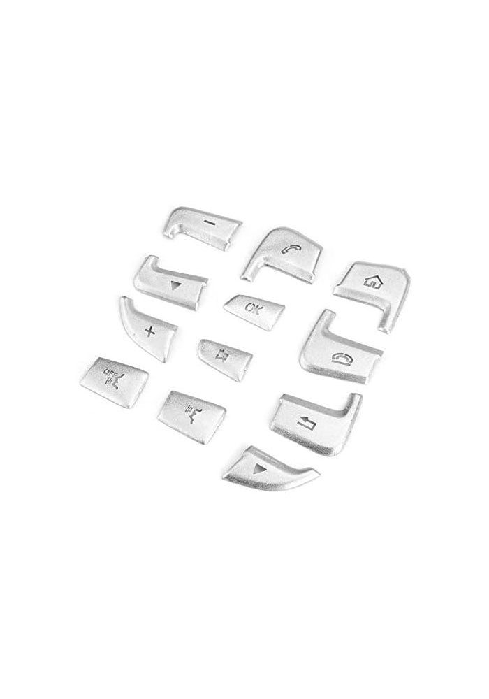 Wivplex 12Pcs Steering Wheel Button Decorative Stickers for Mercedes-Benz - Image 5