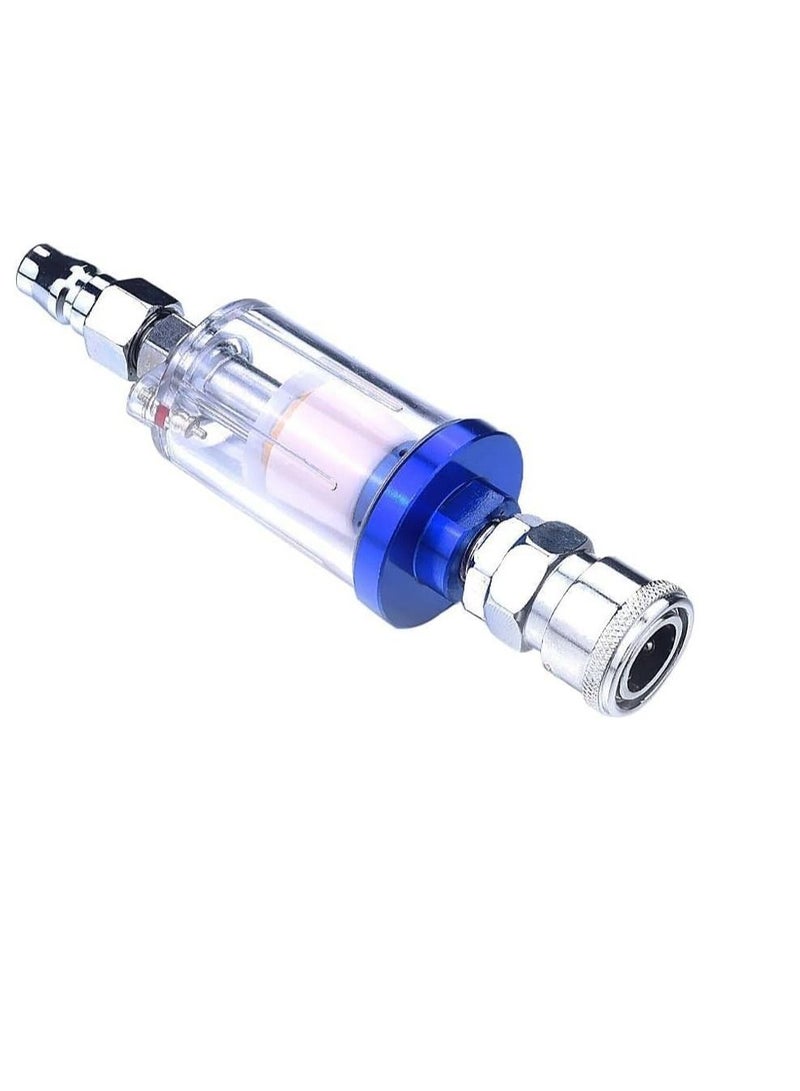 عباسلي طقم فلتر فاصل زيت الهواء والماء لأداة بندقية رش الطلاء بالضاغط - Image 1