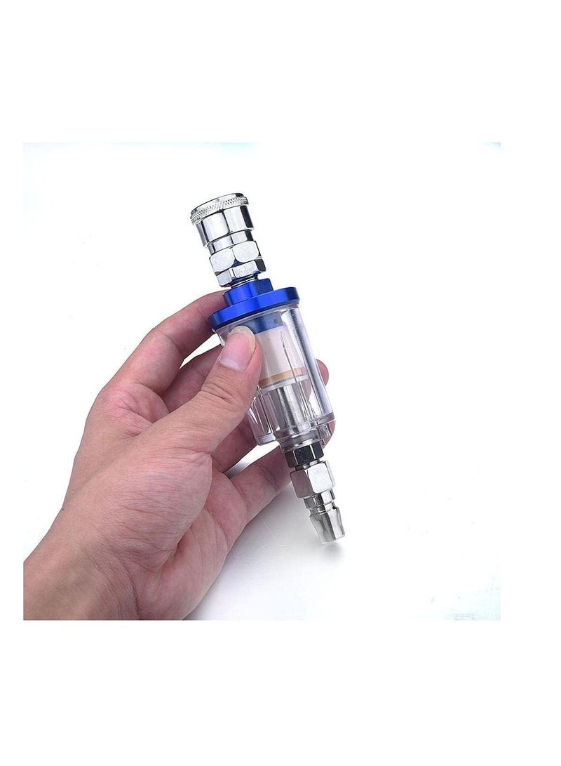 عباسلي طقم فلتر فاصل زيت الهواء والماء لأداة بندقية رش الطلاء بالضاغط - Image 2