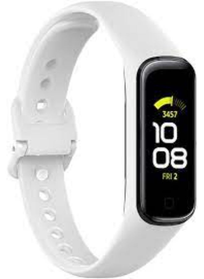 Watch Straps, Silicone Strap for Galaxy Fit 2 SM-R220, Soft Silicone  - white - Image 2
