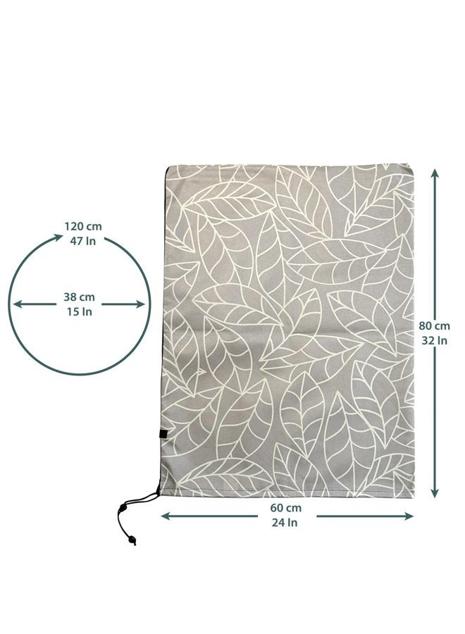 UB-STORE Plant Covers Freeze Protection 24"x32" in 4 Pack | Brown Winter Frost Blankets for Outdoor Plants | Reusable Garden Cover Bags with Zipper Drawstring | Cold Weather Shrub Protection Cloth - Image 3