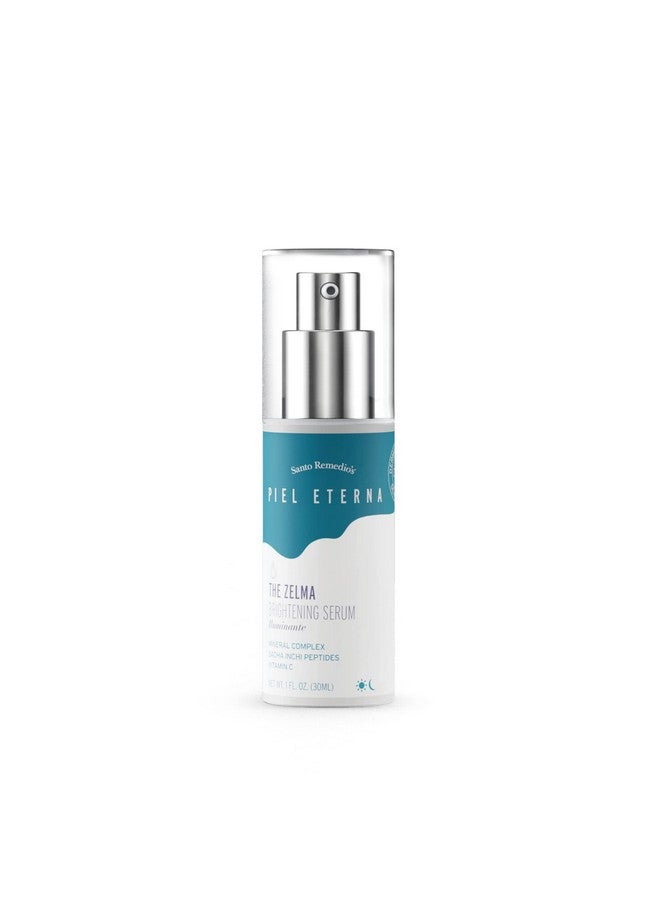 Santo Remedio, Piel Eterna, ZELMA Brightening Serum, Brightens and Improves Skin Tone, Contains Mineral Rescue Complex (Zinc, Selenium, Magnesium), For All Skin Types, 1 Fl. Oz. - Image 1