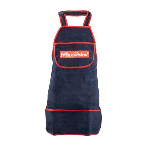 Maxshine Universal Adjustable Microfiber Detailing Apron (330GSM) – Waterproof & Reusable Cloth for Car Detailing – Soft, Comfortable & Washable Protection for Professional Use - Image 2