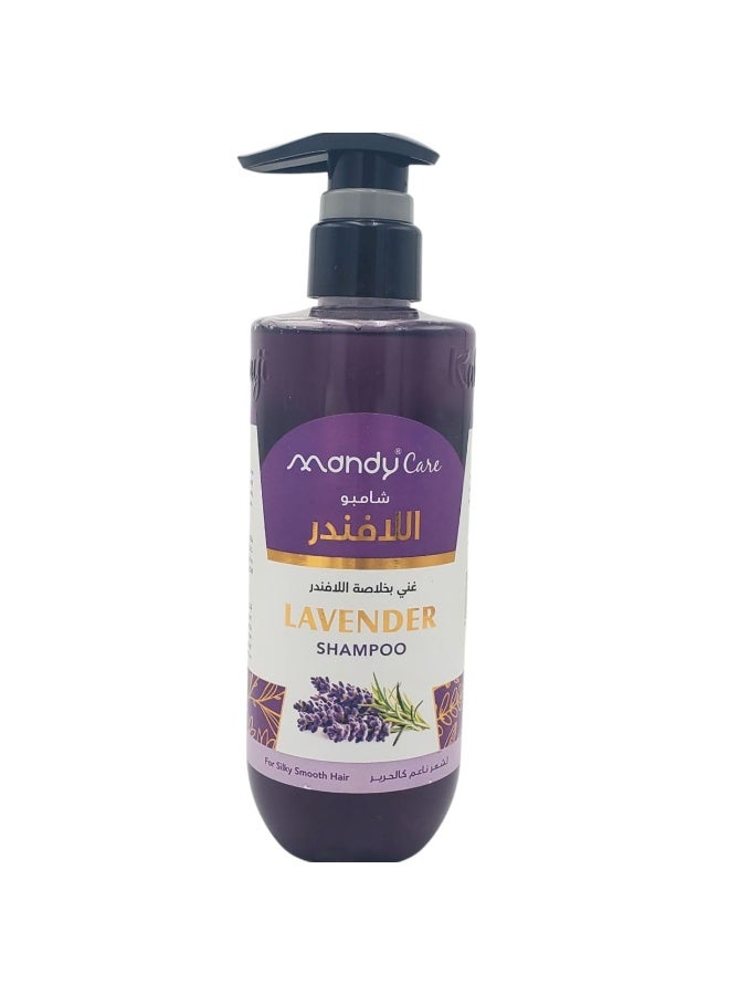 Lavender Shampoo Enriched With Lavneder Extract For Hair Care 400 ml