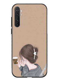 Protective Case Cover For Xiaomi Mi Note 10 Lite Sipping Design Multicolour