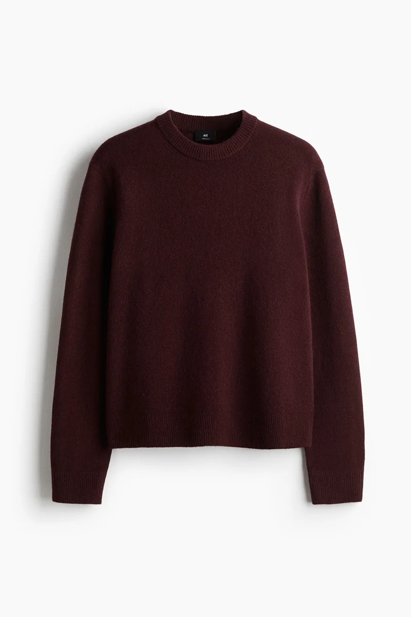 H&M Regular Fit Fine-knit wool jumper