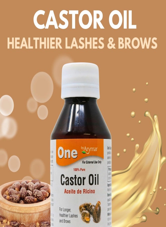 Arymar Castor Oil Aceite de Ricino Made in USA 100% Pure 4 fl oz 118 ml One (4 fl oz) - Image 2