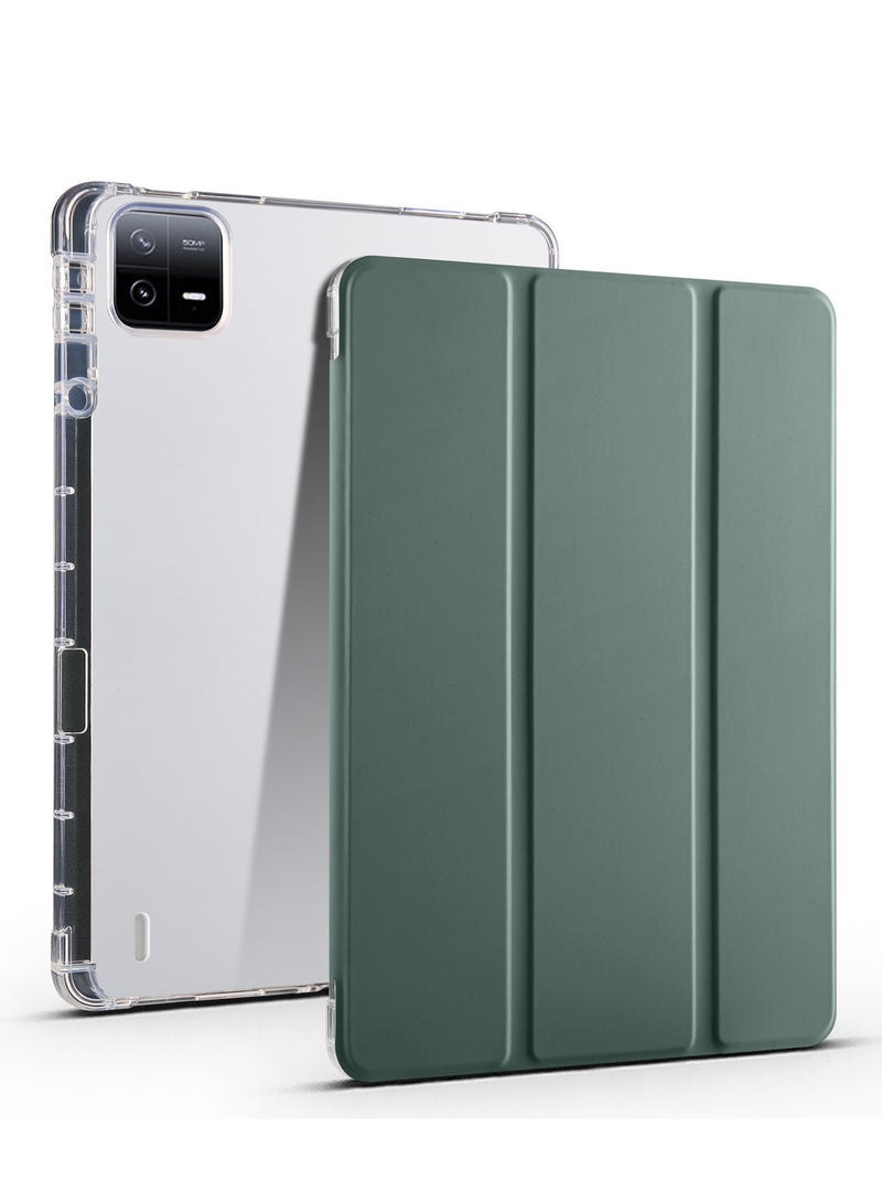 Compatible with Xiaomi Pad 6/Pad 6 Pro 11.0 inch released in 2023 Thin and thin protective case Smart Shockproof Protective Case with back cover