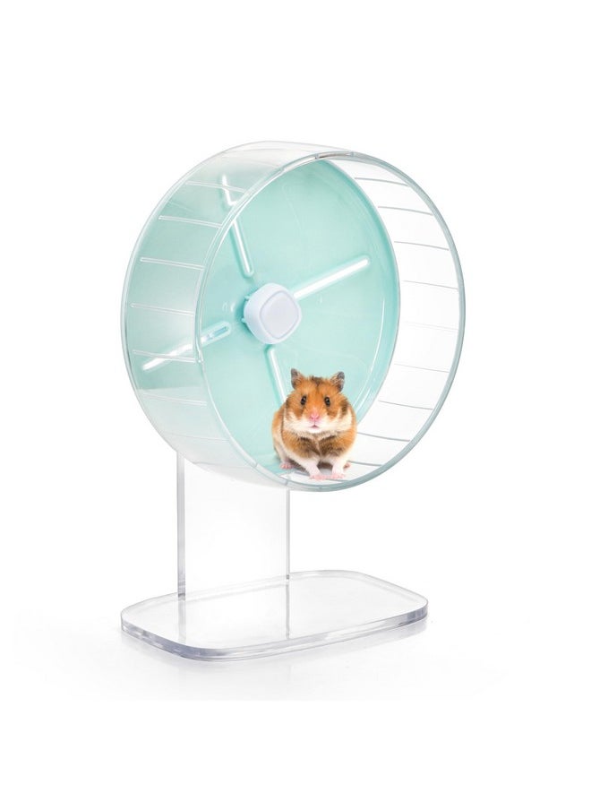 Foraineam Foraineam Hamster Wheel Super-Silent Hamster Exercise Wheels, 7.5 Inch Quiet Spinner Hamster Running Wheels with Adjustable Stand for Hamsters Gerbils Mice Or Other Small Animals  - Image 1