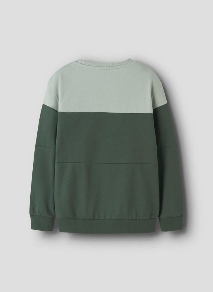 NAME IT Youth Graphic Crew Neck Sweatshirt - Image 2