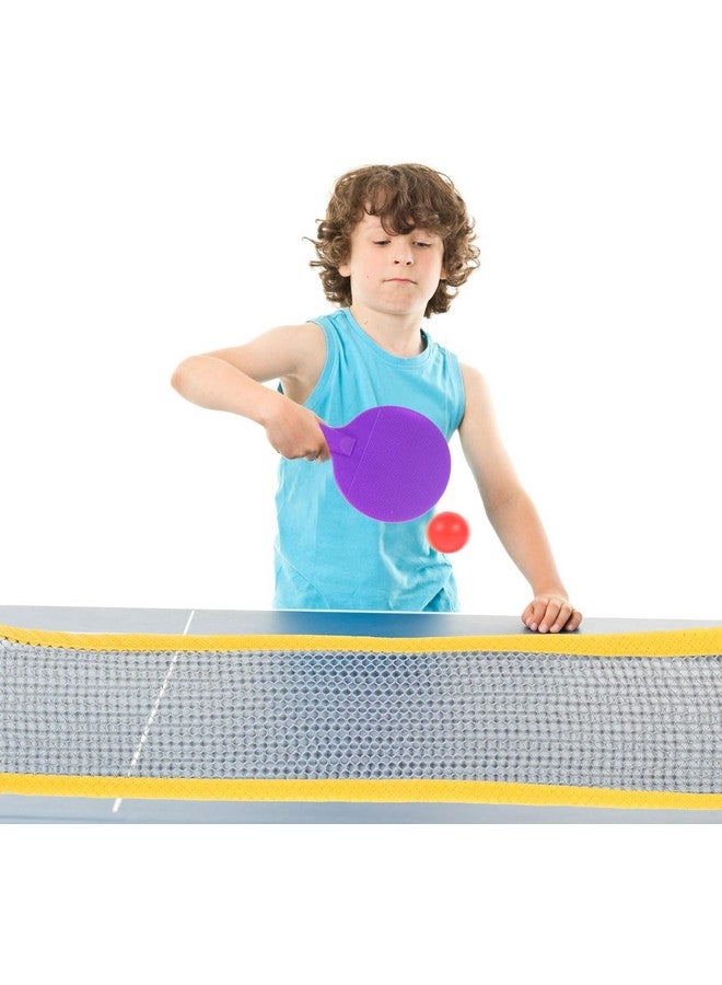 Toyshine Toyshine Junior Portable Easy to Carry Lite Weight Plastic TT Racket Set Includes 2 Racquets and 2 Balls Tennis Toy Indoor & Outdoor Sports Equipment for Kids Birthday Gift - Multi - Image 2