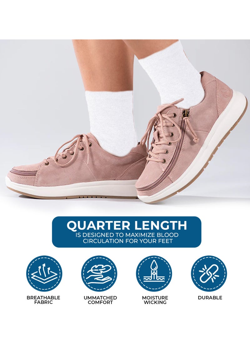 مزاجك جوارب رجالية 3 أزواج من الجوارب الرياضية متوسطة الحجم ناعمة وجيدة التهوية ومقاومة للرطوبة ومقاومة للرائحة ومناسبة للعمل والارتداء غير الرسمي وجوارب مريحة - Image 5