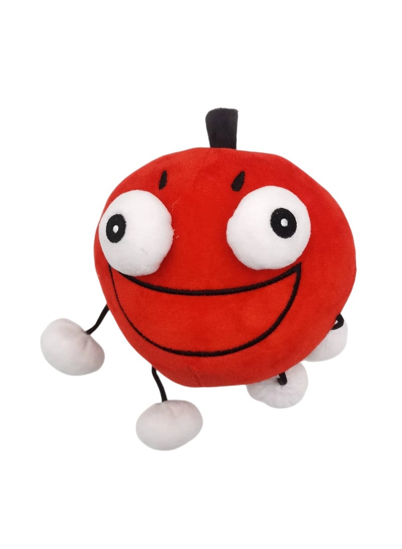 25cm Apple Plush Toy, Shovelware Brain Game Children'S Comfort Doll Boy Girl Birthday Gift - Image 1