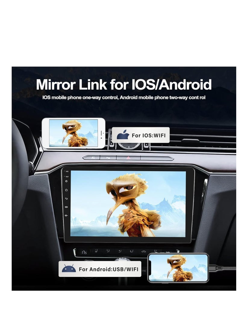 [2+32G] Android 13 Car Stereo for Mazda 6 2004-2015,9 Inch Touchscreen Car Radio Android Head Unit with Mirror Link GPS Navigation WiFi Bluetooth FM/RDS Radio SWC Dual USB/AUX-in+Backup Camera - Image 5