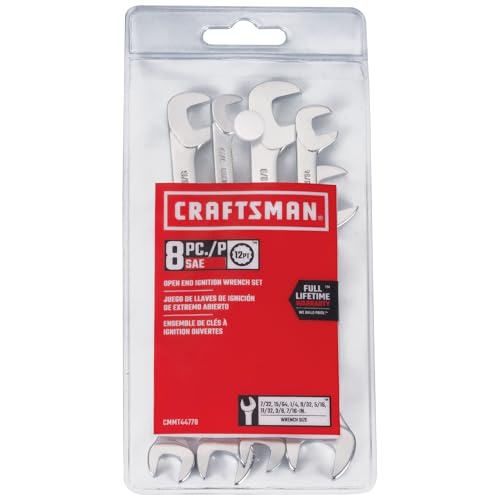 CRAFTSMAN Open End Ignition SAE Wrench Set, 8 Piece (CMMT44778) - Image 4